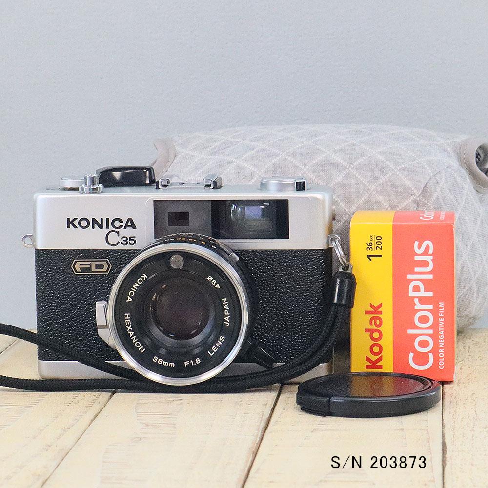 KONICA C35 FD 210851（KONICA C35FD - フィルムカメラレビュー｜Hisa 
