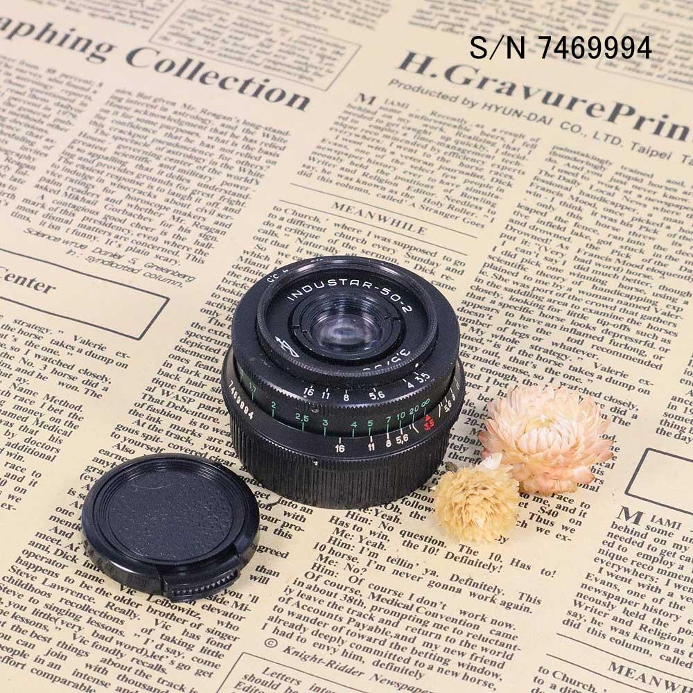 保証付 】【中古】 INDUSTAR 50-2 50mm F3.5 M42マウント S/N 7440015  