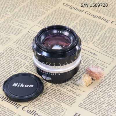 保証付 】【中古】 Nikon NIKKOR-S.C Auto 50mm f1.4 ニコン Fマウント ...