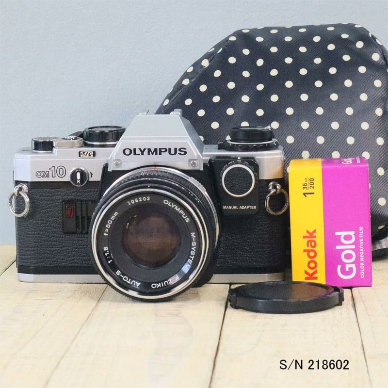 中古】【送料無料】【保証付 】 オリンパス OLYMPUS OM-10 S/N